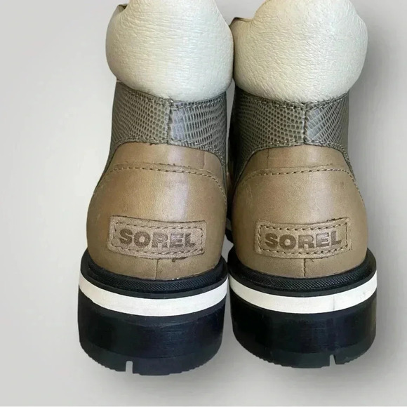 SOREL LENNOX HIKER STKD WATERPROOF BOOT Sz 9 - Picture 12 of 14